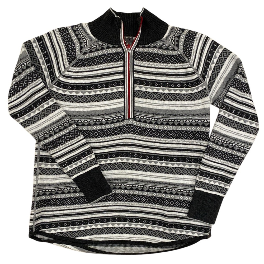 Eddie Bauer Pullover 3/4 Zip Sweater - Like New